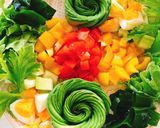 お野菜たっぷり！自家製ツナでコブサラダ作り方21写真