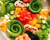 お野菜たっぷり！自家製ツナでコブサラダ作り方22写真