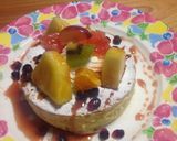 カフェ風★分厚いパンケーキ　ザクロ風味♪作り方4写真