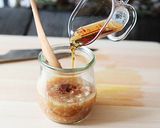 グリラーで簡単！蒸ししゃぶ梅ダレがけ作り方1写真