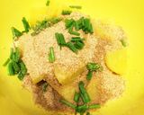 じゃがいもと菜っ葉の胡麻和え作り方3写真