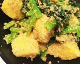じゃがいもと菜っ葉の胡麻和え作り方5写真