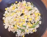 ♡簡単美味しいバター醤油チャーハン♡作り方3写真