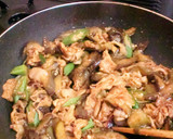 ぱぱっと！豚肉と茄子とオクラ炒め作り方5写真