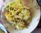 簡単☆キャベツと卵の焼肉のタレ炒め作り方4写真