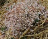 オクラとベーコンのペペロンチーノ醤油風味作り方11写真