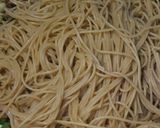オクラとベーコンのペペロンチーノ醤油風味作り方8写真
