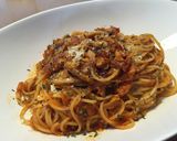 10分で完成！鯖燻製のトマトソースパスタ作り方6写真