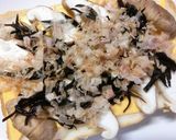 酸っぱいひじき×椎茸のチェダートースト作り方4写真