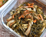 減塩切り昆布とさつま揚げの煮物【作りおき作り方4写真