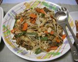 高菜とれんこん入りピリカラ肉味噌作り方4写真