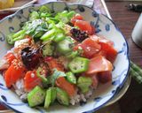 簡単感嘆とまーす漬けバラエティーカット丼作り方4写真