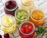 お月見スイーツ 白玉のせ濃厚抹茶プリン作り方16写真