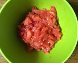 トマトで!ナス入り煮込みハンバーグ作り方4写真