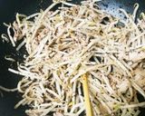 豚肉とモヤシの♡ゆかり炒め作り方3写真