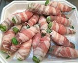 オクラの豚肉巻き作り方1写真