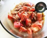 ピリ辛冷やし稲庭うどん作り方3写真