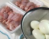 手羽元のにんにく醤油！さっぱり煮作り方2写真