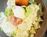 簡単♪ツナとキャベツのクリームパスタ☆作り方2写真