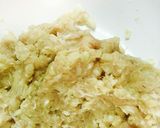餃子のたねをリメイク 肉だんごスープ作り方2写真