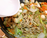 八宝菜風！豚バラと白菜の炒め物作り方6写真