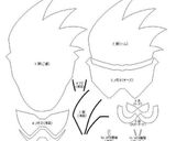 仮面ライダー エグゼイド L2 キャラ弁作り方10写真