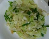 和風肉みそキャベツ☆冷蔵庫の野菜たちで作り方4写真