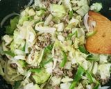 和風肉みそキャベツ☆冷蔵庫の野菜たちで作り方7写真