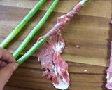 肉巻きアスパラ&れんこんフライ作り方3写真