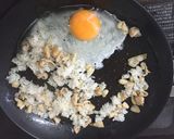 鶏皮焼き飯（ズボラ用）作り方5写真
