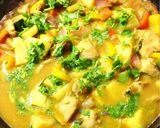 夏野菜のフルーティ甘酢チキン作り方12写真