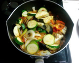 イカと夏野菜のカレー炒め作り方4写真