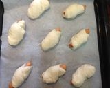 卵、油分不使用 ウィンナーロール作り方3写真