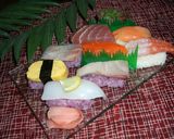 白いネタを♡♥カシス飯で♥♡握り一丁♪♪作り方7写真