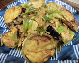 ☆おいしい☆ナスのはさみ揚げ香味煎り作り方8写真