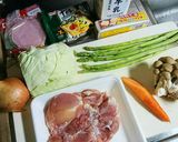 節約冷蔵庫の残り物で野菜たっぷりグラタン作り方1写真