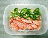 ☆手抜き☆ ずぼら弁当 ～塩味パスタ～作り方3写真
