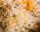 ツナきのこ炊き込みご飯☆めんつゆで簡単♪作り方3写真