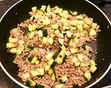 とうもろこしの肉味噌丼作り方3写真