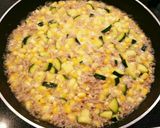 とうもろこしの肉味噌丼作り方4写真