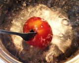 夏バテ解消☆モロヘイヤと完熟トマトの素麺作り方2写真