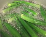 オクラの豚肉巻き オイスター炒め作り方3写真