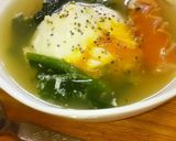 5分で簡単に♪落とし卵のポトフ風スープ♡作り方5写真