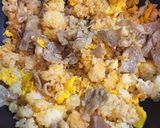 焼肉のタレで簡単！豚キムチチャーハン作り方4写真