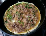 簡単！焼き肉オムレツ♡ お弁当にも作り方4写真