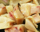 スライス玉ねぎたっぷりメカジキの南蛮漬け作り方2写真