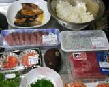 ☆ぶりの照り焼き＆混ぜごはん☆海鮮丼作り方1写真