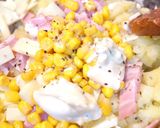 パリっと簡単ベーコンポテトチーズ揚げ餃子作り方3写真
