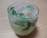 さっぱり飲みやすいお酒 キウイモヒート作り方4写真