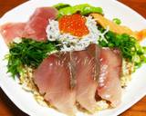 ☆ぶりの照り焼き＆混ぜごはん☆海鮮丼作り方8写真
